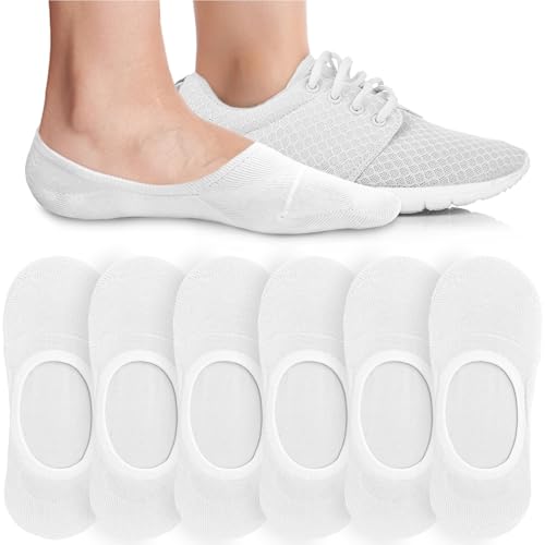 image for Eedor Women's No Show Socks, Comfy and Breathable Non-Slip, Low Cut In