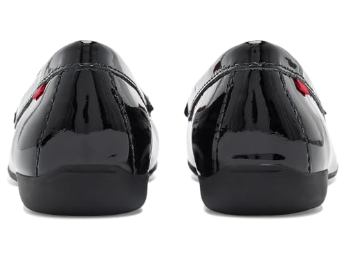 Image of Women's Genuine Leather Slip on Buckle Loafer