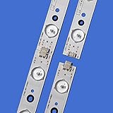  10 pièces/Kit LED Bandes for TOSHIBA 58 TV 58L1350U 58L4300U DP58D33 P58D33 LE58F3281 V580HK1 L06 V580H1 LD6 TLDC2 TRDC (Size : 2-blade Propeller)