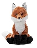 The Petting Zoo Fox Stuffed Animal, Gifts for Kids, Wild Onez Zoo Animals, Fox Plush Toy 12 inches