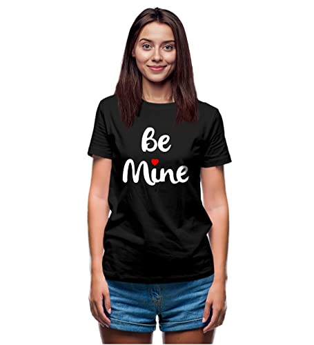 Image of Hangout Hub | Couple Tshirts | Be Mine | Pack of 2