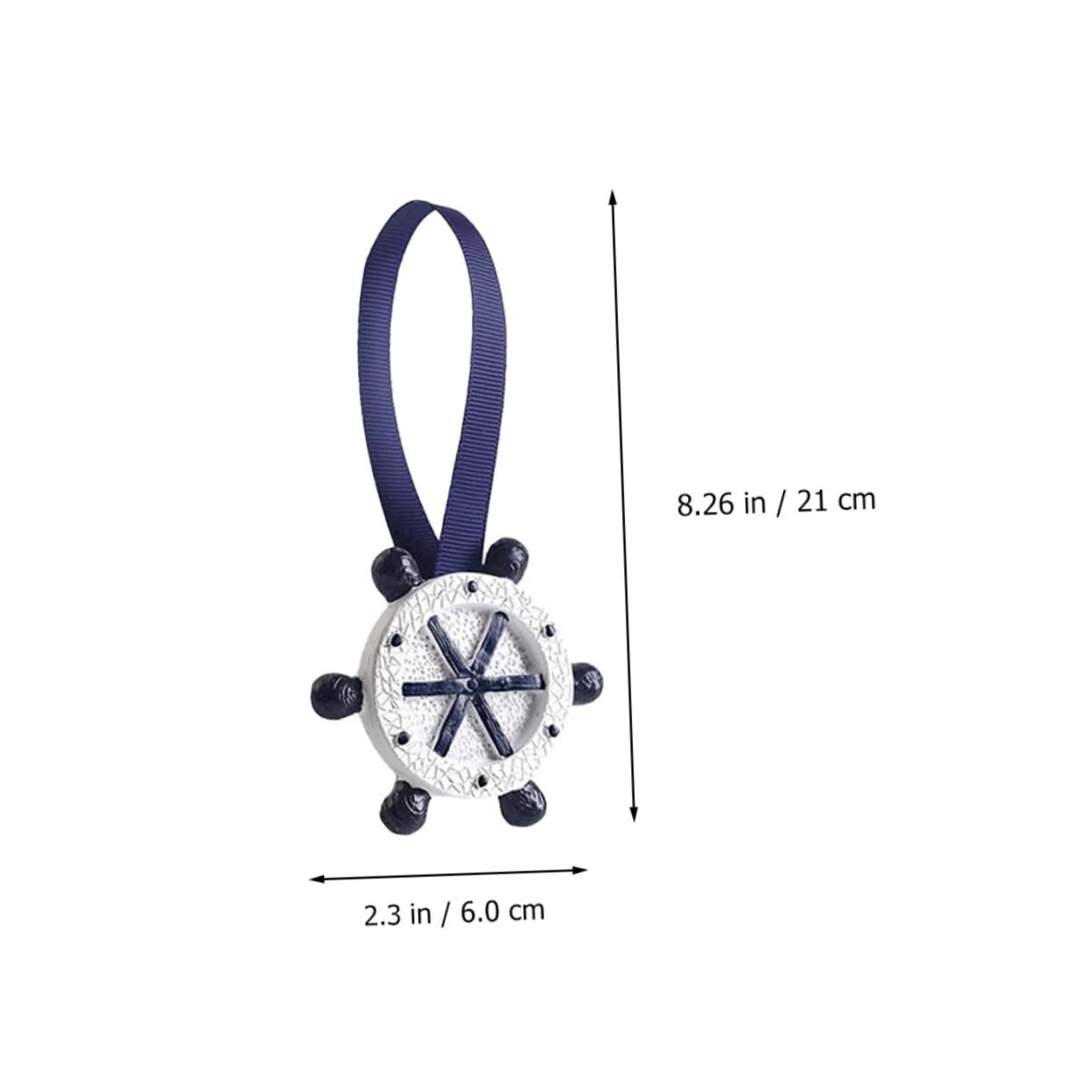 Alzapaños Magnéticos Estilo Mediterráneo para Cortinas Hebilla Elegante y Pinzas para Cortinas Ideales para Ambiente de Fiesta Verano