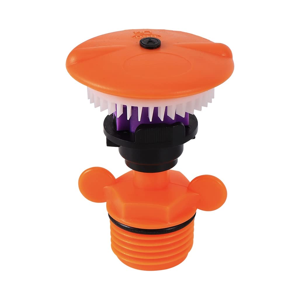Irrigation de verger et fleur par arroseur rotatif 360° et buse oscillante mâle 1/2"