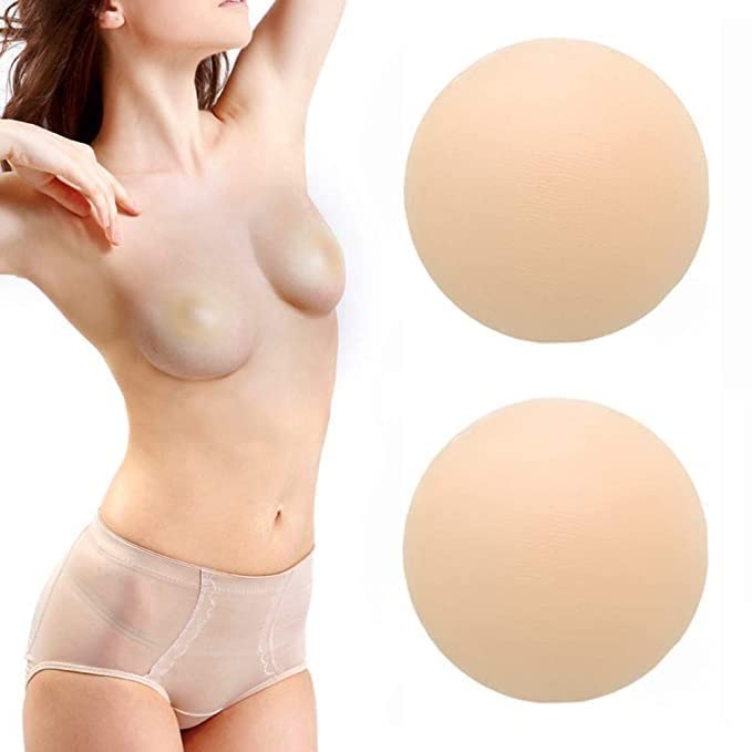 orename Silicon Nipple Covers Bra Pad and Breast Lift Tape Pasties Silicone Women's Reusable Nipple Cover Self Adhesive Reusable Nipple Pads and Invisible Tape (NIPLE Cover) Beige-picture-16
