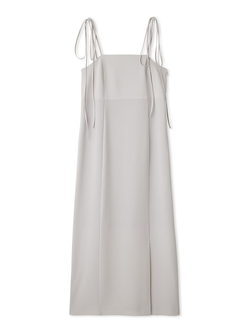 Amazon.co.jp: バックオープンIラインキャミワンピース