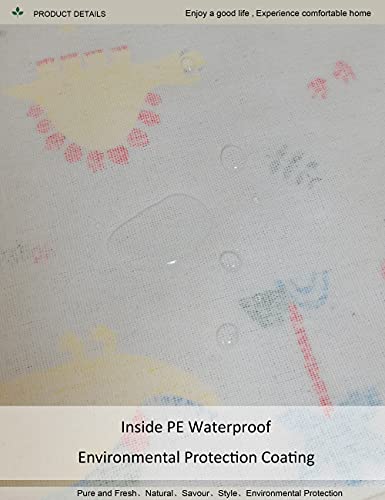 Onoev Square Folding Laundry Basket, Waterproof Canvas Basket,Gift Basket,Suitable For Children's Room,Office,Clothes,Toys Storage（Dinosaur Paradise） #TOP3