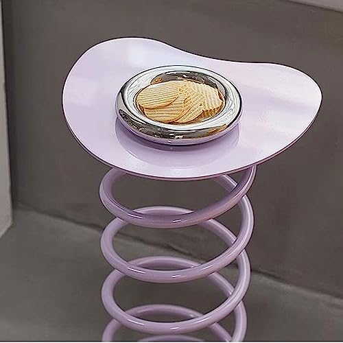 Coffee table petite table d'appoint en métal pour intérieur et extérieur - 8