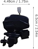 Vista 7 de Agitador de café con motor de barco, mezclador de bebidas con motor fuera de borda, divertido y funcional mini hélice agitador para café, cócteles