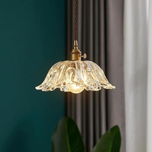 Suspension industrielle verre personnalisé à éclairage E27 orienté - 4