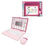 tablette hello kitty king jouet UNE ERGONOMIE INSPIRÉE DES VRAIS ORDINATEURS – Grâce à un clavier réaliste et une souris incluse, cet ordinateur offre une immersion totale. Les enfants s’y croiront comme les grands !