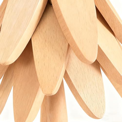 Dessous de table en bois protégeant des casseroles chaudes - 8