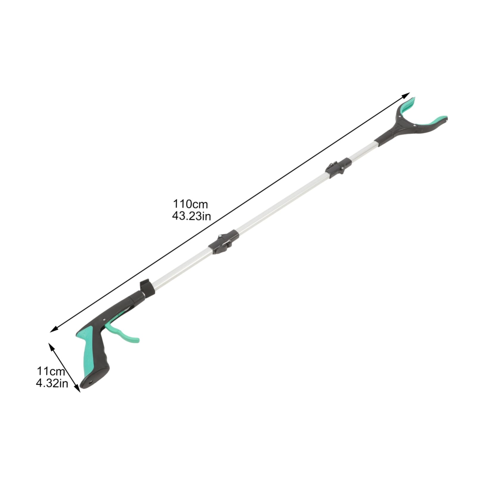 OFFSCH Garbage Picker Grabber Tool Heavy Duty Trash Pickup Tool Folding Litter Grabber for Elderly