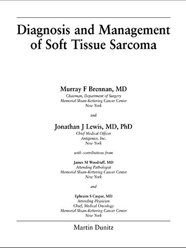 Diagnosis and Management of Soft Tissue Sarcoma