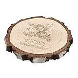 ecorce jeune bouleau 🥰 ACCESSOIRE POUR COUPLES : La rondelette en bois personnalisée est une excellente idée cadeau pour les parents, les grands-parents, les jeunes mariés, les amoureux - pour chaque couple. Elle est idéale comme cadeau pour un anniversaire de mariage, la Saint-Valentin, pour un mariage ou pour Noël. Chaque modèle a été créé spécialement pour souligner le pouvoir de l'amour. Offrez à vos proches quelque chose de mignon et extraordinaire !