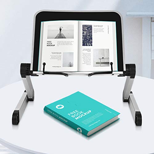 Foldable Reading Book Holder Bookcase Stand 360 Degree Adjustable Support For Pc #TOP6