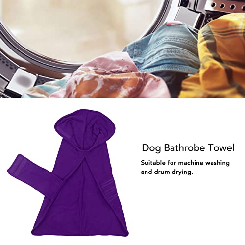 Robe pour chiens fleece absorbant et réutilisable L - 4