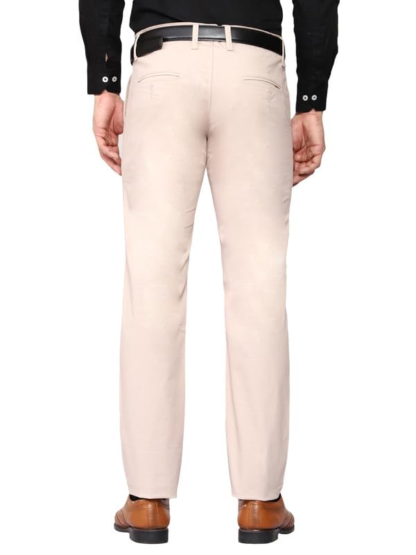 Image of Men's Stretchable Casual Pants | Slant Pocket Chinos | Trousers (Slim Fit)