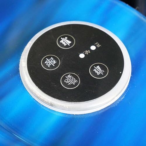 SANOTECHNIK Outdoorpool Oasis?Maxi Blue – Whirlpool für bis zu?6?Personen 210×210×95?cm, 52 Massagedüsen, LED?Spa, Bluetooth, Heizung & Ozon?Filter – Art.Nr.?SPA13 – Bild 7