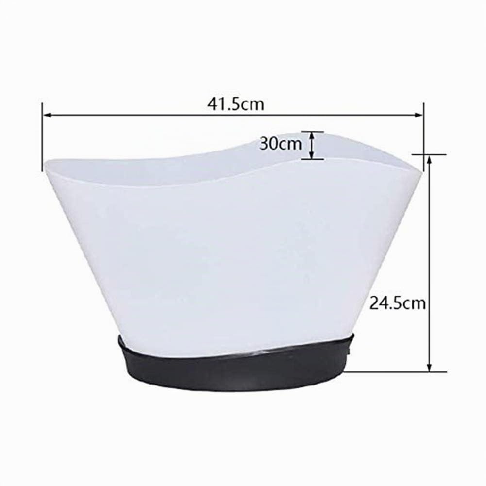 Seau À Glace LED Seau À Glace Lumineux De Grande Capacité De 12 litres avec 7 Couleurs Changeantes Rechargeable Champagne Vin Boissons Bière Seau À Glace Party Bar Accueil
