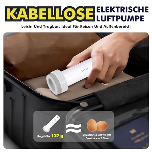 Accenter Vakuumbeutel für Kleidung mit Elektrischer Pumpe,Vakuumbeutel Reise für Koffer Organizer,Kleiderschrank Organizer zur kleidung aufbewahrung,Reisen, Umzug und Alltags-Aufbewahrung