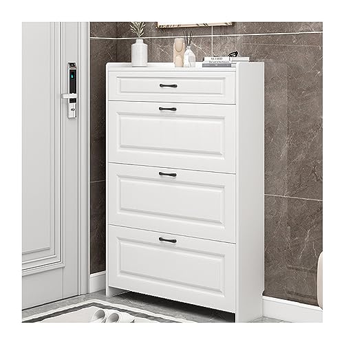Muebles Zapateros Blancos con Cajón Marca Generic