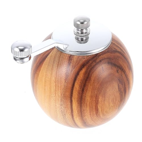 Baluue Molinillo Manual de Pimienta de Cocina, Herramienta para Moler Pimienta y Sal Marina, Aparato de Cocina Multifuncional Manivela, Tamaño Compacto para Uso en Hogar y Restaurante
