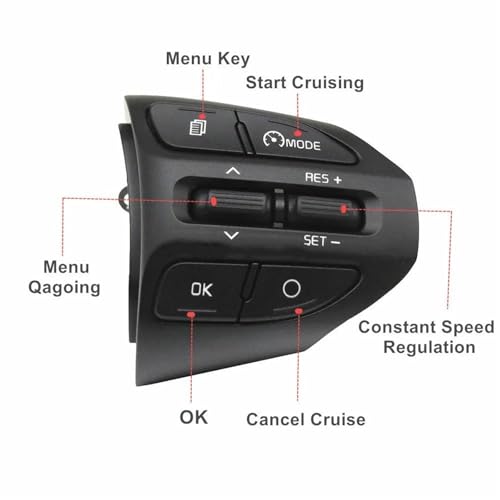 Interrupteur volume volant Rio commande multifonctionnelle vitesse 96720-H8020 - 2