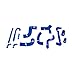 Mishimoto MMHOSE-E30-88BL Silicone Radiator Hose Kit Compatible With BMW E30 3-Series 1984-1991 Blue