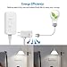 DEWENWILS Plug in Dimmer Switch for Lamp, Table Lamp Dimmer for Dimmable LED/CFL Lights and Incandescent Bulbs, Full Range Slide Control, 5 ft Extension Cord, White