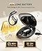 Tzfunmi Open-Ear Bluetooth Wireless Earbuds: Wireless Headphones for Runners & Cyclists - IPX7 Waterproof - 5.4 Bluetooth Ear Buds with LED Digital Display for Sport, Gym, Workout