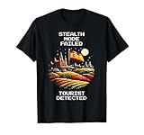 Turista detectado | Pixel Art España Retro Gaming Fun Camiseta