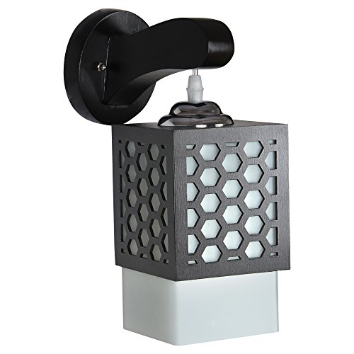 Lexton Dl-084 Beehive Wooden Frame Pendant Light (Multicolour)