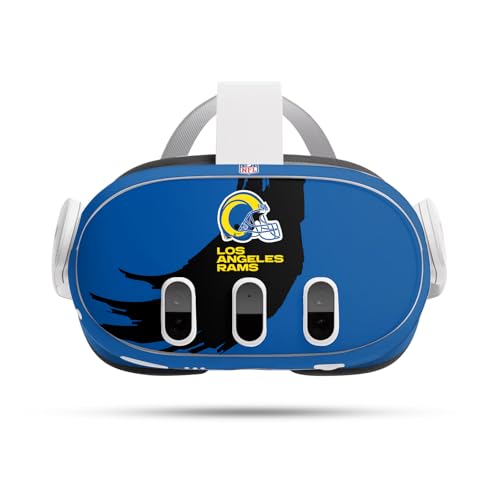 Eviter Rayures Meta Quest 3 avec Autocollant Vinyle Los Angeles Rams NFL