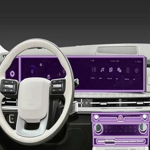 Film protection écran anti-rayures Hyundai Santafe 2024-2025 pour console de voiture