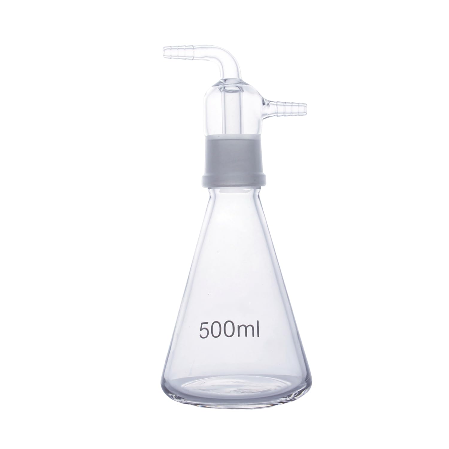 Lab Glass Buffer Bottle Laboratory Gas Washing Flask Heavy Wall (250ml)