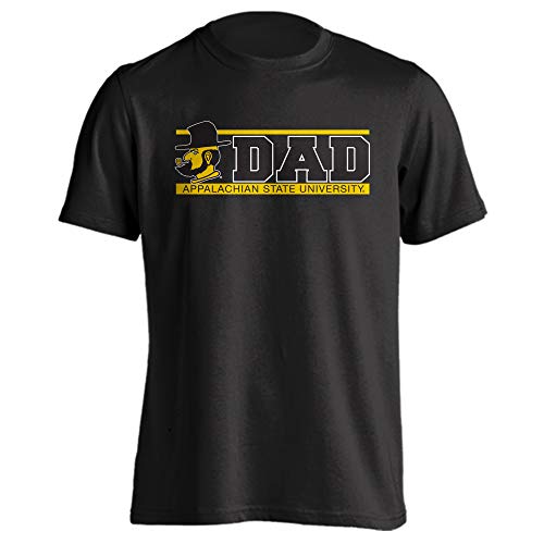 Sport Your Gear Appalachian State Mountaineers Dad Proud Parent T-Shirt - Black, X-Large