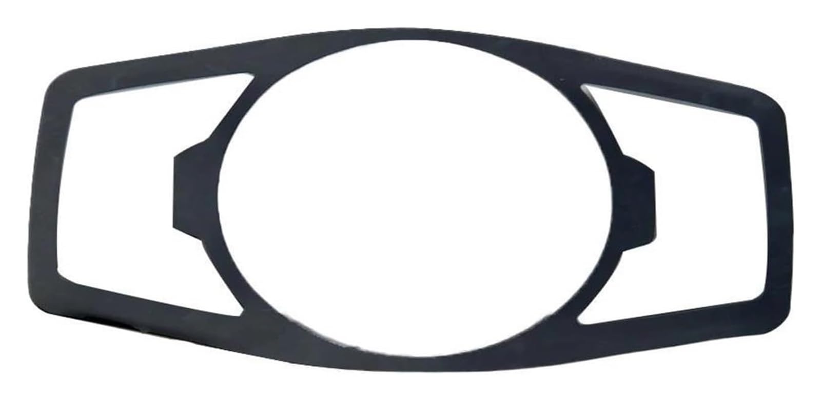 Decoration Interior Trim for Focus 3 MK3 MK4 KUGA for Escape for Mustang for Mondeo Headlight Switch Car Interior Sticker(Black)