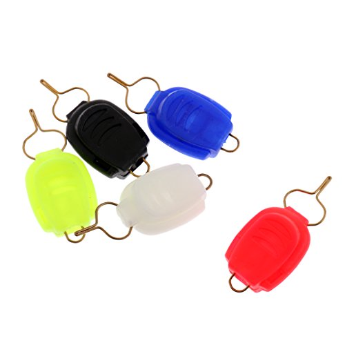 Homyl 5Pcs Spinning Reel Line Stopper Baitcasting Wire Buckle Holder Holder Check