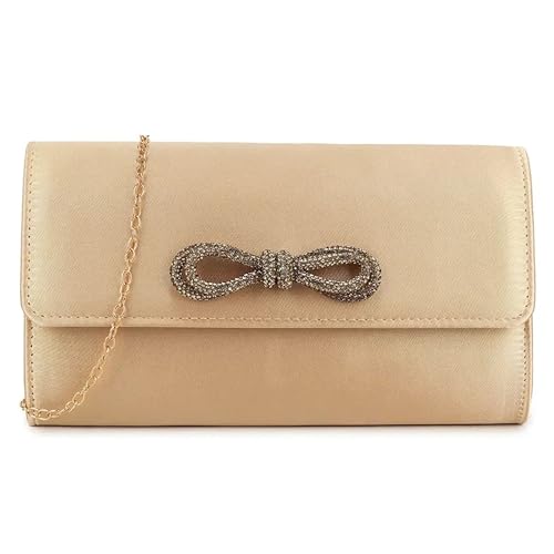 Sac à main en satin brillant pour briller en soirée de gala ou mariage
