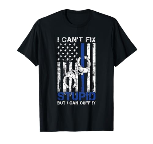 Funny Police Officer Gift Law Enforcement Police T-Shirt