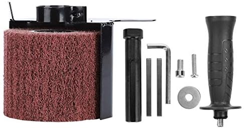 Walfront Angle Grinder Accessories Polishing Wheel Drawing Machine Multifunctional Interchange for Surface Treatment of Metal, Electric Drill/Angle Grinder/Straight Grinder