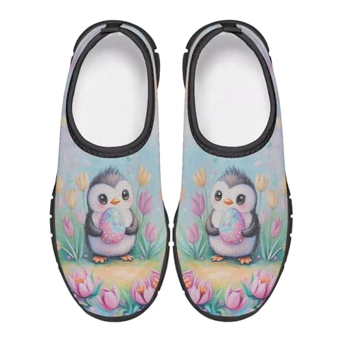 Doojoayie Easter Shoes for Girls Slip On Tennis Shoes Holiday Party Footwear