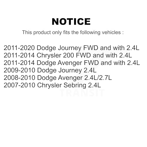 Kugel Front Left (Driver Side) CV Axle Shaft NCV-CH12101 Replacement For Dodge Journey Chrysler 200 Avenger Sebring by KUGEL - Image 2