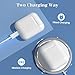 Compatible for AirPods 1st 2nd Gen Wireless Charging Case, Wireless Charging Case Replacement for Airpod 1 2 Generation with Bluetooth Pairing Sync Button