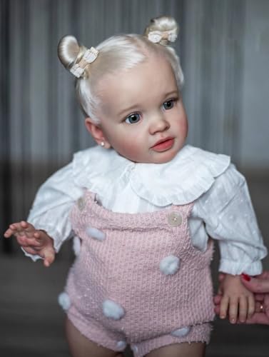 Muñeca Reborn Bebé Realista 26 Pulgadas miniatura 5