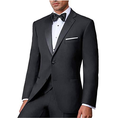 IKE Behar Two Button Notch Lapel Slim Fit Tuxedo Package