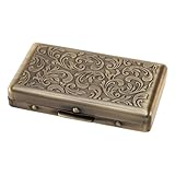 Casual Metal(カジュアルメタル) RYO CASE mini 真鍮古美アラベスク 手巻きたばこケース スリム専用 12本収納 1-23629-31