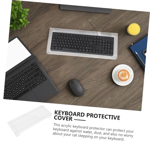 Cubierta protectora de teclado mecánico de escritorio en acrílico mediano 3