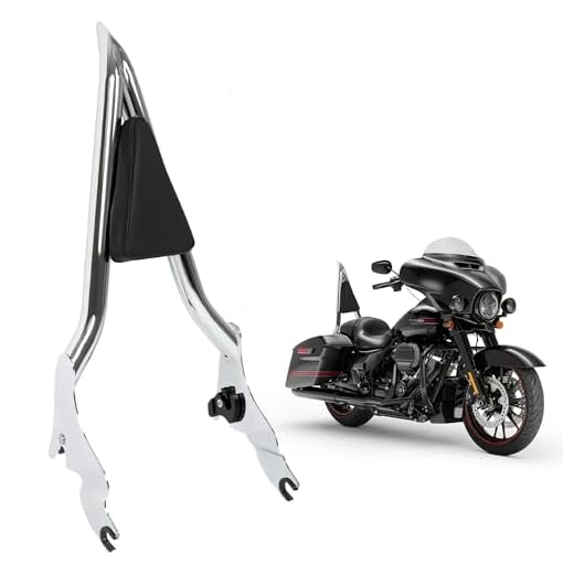 Chrome Sissy Bar for Harley Bikes