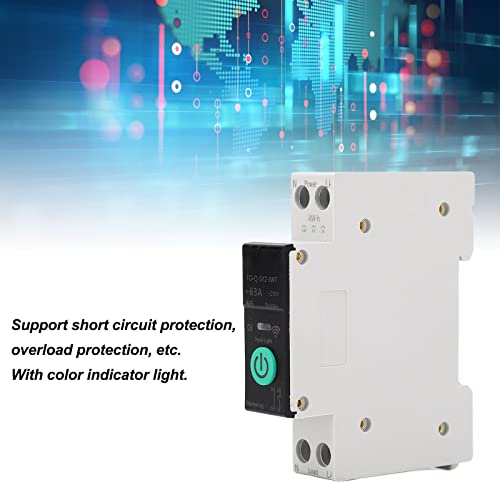 Okuyonic Circuit Breaker Switch, Overload Protection Circuit Breaker Color Indicator Light For Control #TOP1